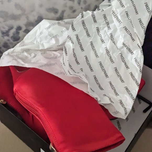 Pink Elephant Red Boots - Picture 4 of 4